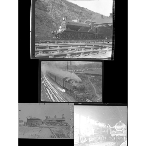 127 - A selection of pre-B.R.Steam. Approx. 20 black & white negatives, medium and larger format. Not the ... 