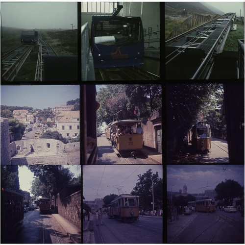 207 - European traction. A small selection of  two and quarter square format colour slides. All in card mo... 