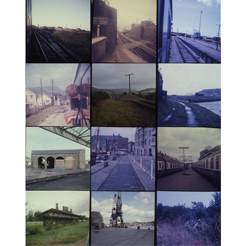 209 - Infrastructure and some industrial. A selection of approx. 115 two and quarter square format Kodak E... 