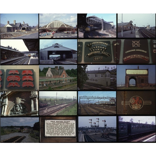 231 - A good mix of infrastructure. Approx. 400, 35mm colour slides on mixed film stock, housed in a stora... 