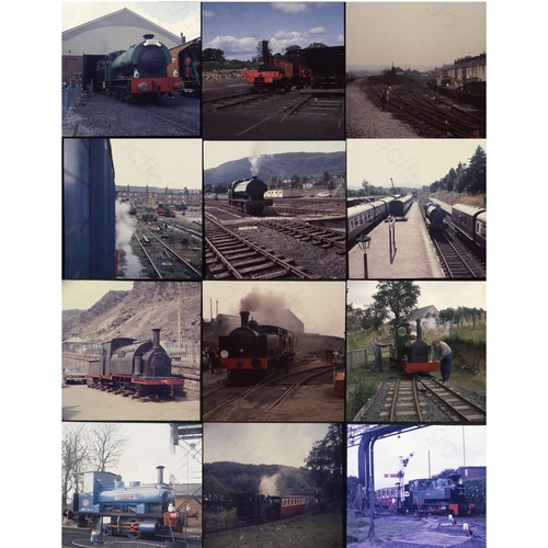 272 - A large collection of preserved and heritage railways. Approx. 770, two and a quarter inch square co... 