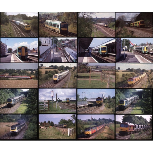 274 - Modern Traction 2001-07. Very good quality 35mm colour slides. An excellent selection of modern trac... 