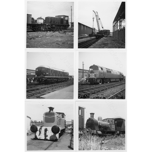 303 - Industrial locomotives and scenes plus some BR modern traction. The majority 3.25