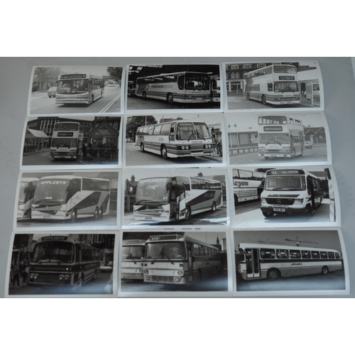 307 - Approx. 200 postcard size black & white and a few colour prints.
A good selection of UK Bus types an... 