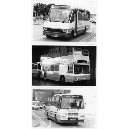 308 - Approx. 200 postcard size black & white and a few colour prints.
A good selection of UK Bus types an... 