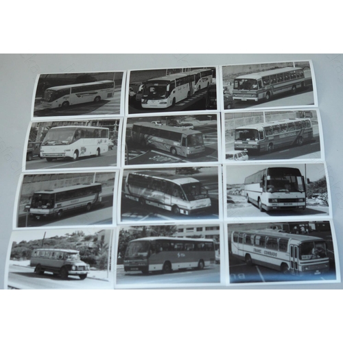 313 - Approx. 200 postcard size black & white and a few colour prints.
A good selection of Overseas Bus ty... 