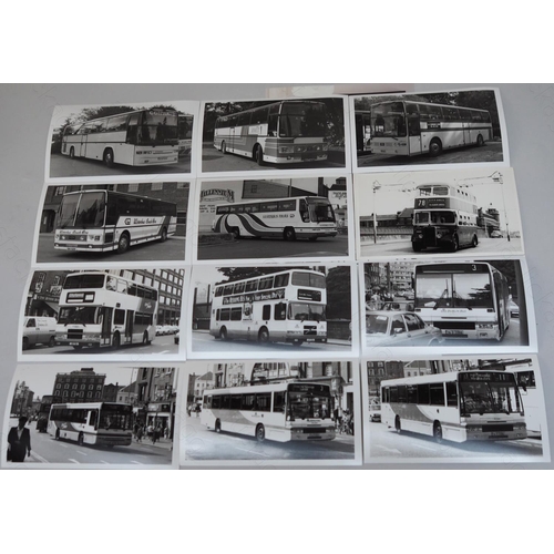 317 - Approx. 180 postcard size black & white and a few colour prints.
A good selection of Bus types and o... 