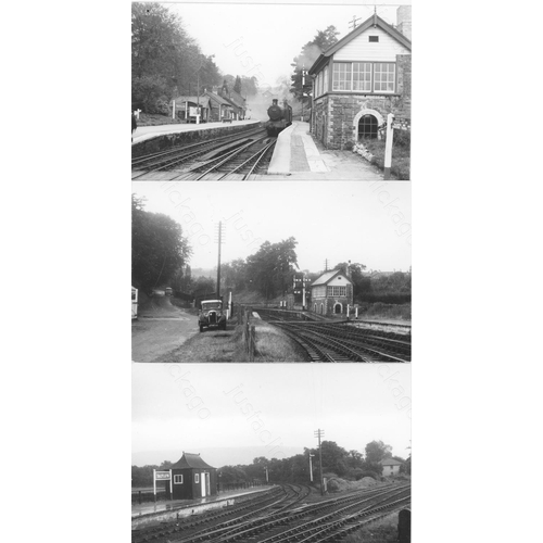 321 - Brecon & Merthyr Railway, Neath & Brecon Railway. We are delighted to offer these original darkroom ... 