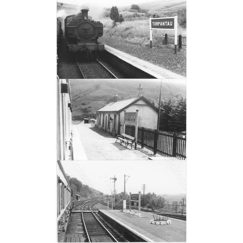 321 - Brecon & Merthyr Railway, Neath & Brecon Railway. We are delighted to offer these original darkroom ... 