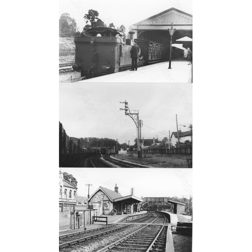 328 - The Somerset & Dorset Railway. We are delighted to offer these original darkroom prints from the 