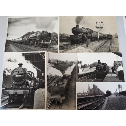 333 - B.R. Steam black & white prints. Approx. 118, black & white prints including some 