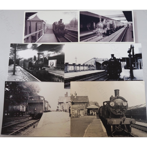 333 - B.R. Steam black & white prints. Approx. 118, black & white prints including some 