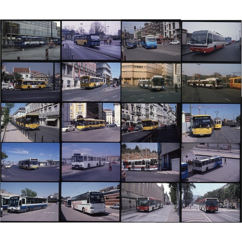 353 - Overseas Bus selection. A large assortment of approx. 500 original, 35mm colour slides, housed in ca... 