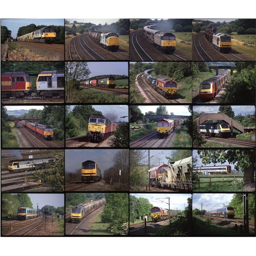 360 - Modern Traction 1984-2000. Very good quality 35mm colour slides. An excellent selection of modern tr... 