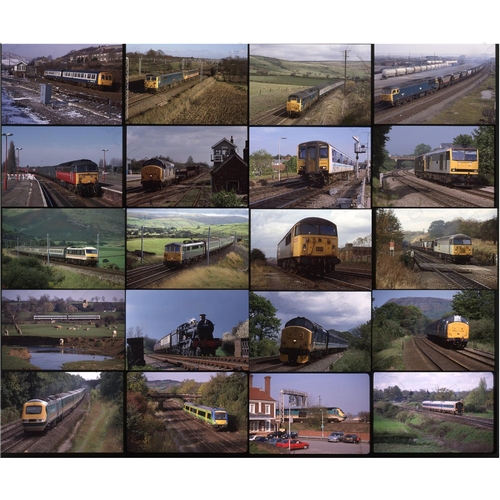 361 - Modern Traction 1984-1999. Very good quality 35mm colour slides. An excellent selection of modern tr... 