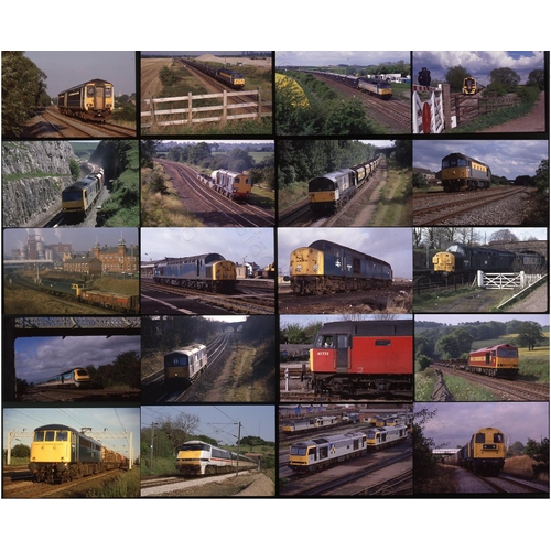 361 - Modern Traction 1984-1999. Very good quality 35mm colour slides. An excellent selection of modern tr... 