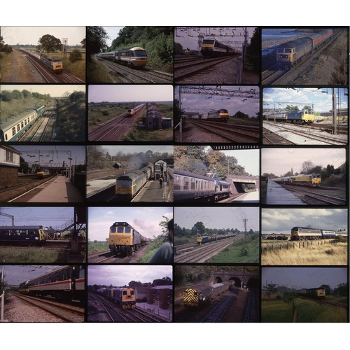 363 - Modern Traction. A good mix of approx. 400 original, 35mm colour slides on mixed film stock, stored ... 