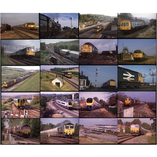 364 - Modern Traction 1985-2010. Very good quality 35mm colour slides. An excellent selection of modern tr... 