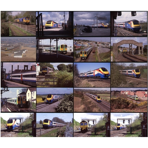 365 - Modern Traction 2010-15 with a few from the 1990's. Very good quality 35mm colour slides. Approx. 38... 