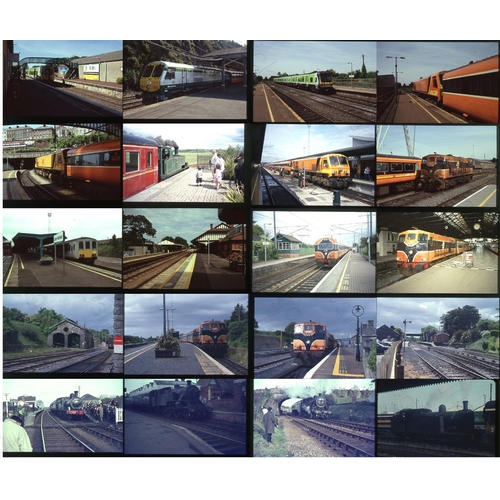 366 - Irish Traction. A small selection of traction in Ireland. Approx. 113, 35mm colour slides, most are ... 