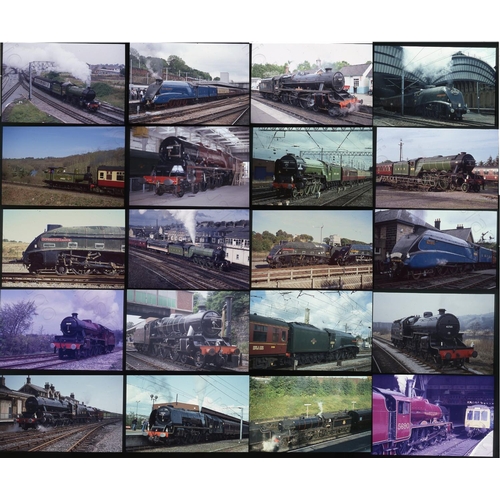 375 - Heritage Steam. A large box of approx. 2000+ , 35mm colour slides, Agfa, Kodak and others. Dating fr... 