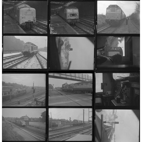 381 - A small selection of mostly medium format black & white negatives. There are approx. 115, dating fro... 