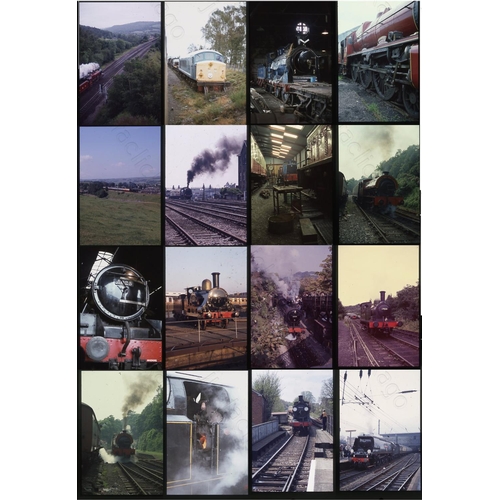 401 - Heritage Railways. A mixed quality selection of Heritage railways and main line tours 1980's onwards... 