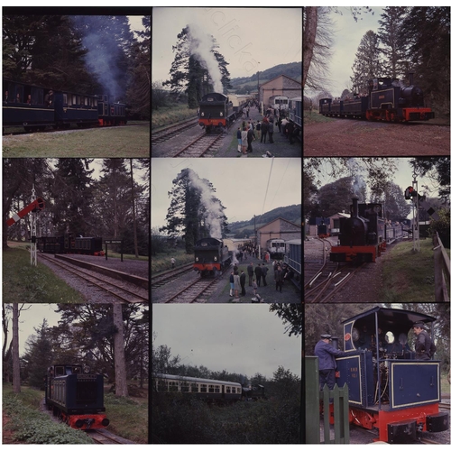 418 - Heritage Railway and some modern traction. A box containing approx. 150 medium format black & white ... 