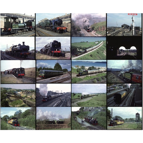 421 - Heritage Railways by renowned photographer, the late Peter Gray. Approx. 2000 Kodak 35mm colour slid... 