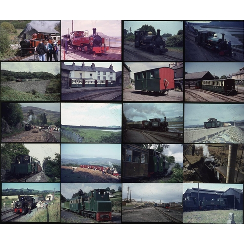 425 - Narrow Gauge Railways 1960's-1990's.  Approx. 700 , mixed quality original Agfa and glass mounted 35... 