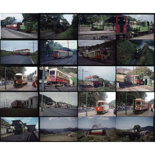 425 - Narrow Gauge Railways 1960's-1990's.  Approx. 700 , mixed quality original Agfa and glass mounted 35... 