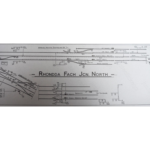 452 - A quantity of Signalling Record Society facsimiles of signal box diagrams.
1. Ebbw Junction.
2. Cour... 