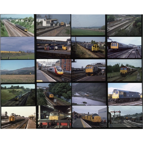 458 - Modern traction. A good quality assortment of 35mm colour slides. Approx. 250, Kodak and Fuji. Taken... 