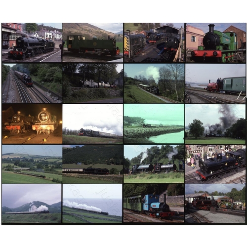 468 - Heritage Railways. A large batch of approx. 1000, original 35mm colour slides, the majority are Koda... 