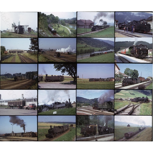 476 - Steam in France, Switzerland, Austria and Italy. Good quality selection of approx. 290 , original Ko... 