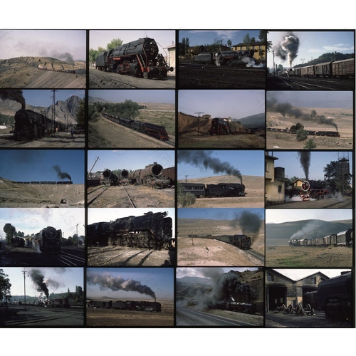 480 - Steam in Turkey. Good quality selection of approx. 160 , original Kodak 35mm colour slides. These sl... 