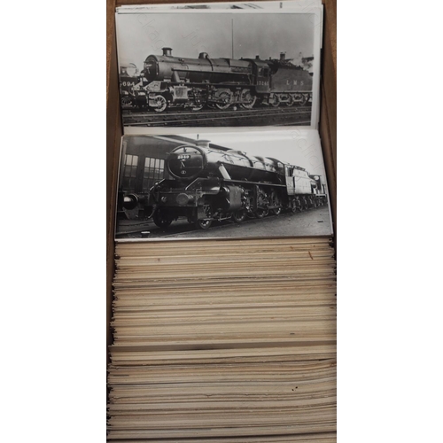 493 - L.M.S./BR Class 4 locomotives. A stunning and very comprehensive collection of approx. 1200, postcar... 