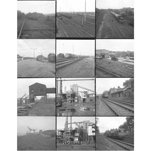 62 - Industrial black & white negatives, 6cm square (120) format, approx. 120. Good quality Industrial ph... 