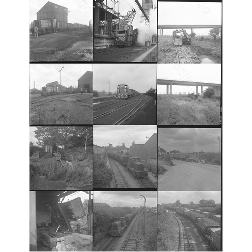 64 - Industrial black & white negatives, 6cm square (120) format, approx. 120. Good quality Industrial ph... 