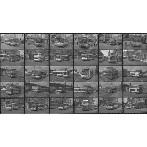 69 - U.K. Bus selection. Approx. 312 black & white negs. These date from 2000 and include buses in Sheffi...