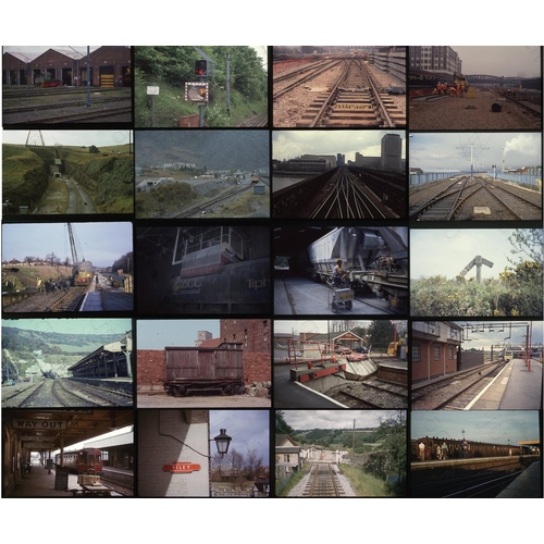 148 - Infrastructure. A mixed quality selection of original 35mm colour slides. There are approx. 450 slid... 