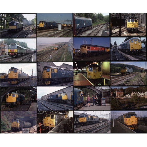 165 - Modern Traction. Approx. 440, original Kodak 35mm colour slides housed in a good quality plastic sto... 