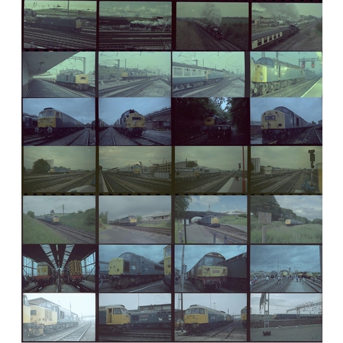 169 - Modern Traction. Approx. 500,  35mm colour negatives. A good assortment of modern traction around th... 