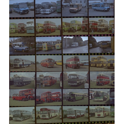 239 - U.K. Bus assortment. Approx. 700, 35mm colour negatives. A selection of Buses including some preserv... 