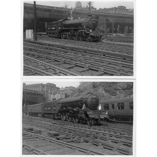 266 - B.R. Steam. Approx. 125, black and white prints. Most are 7