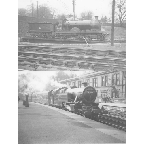 266 - B.R. Steam. Approx. 125, black and white prints. Most are 7