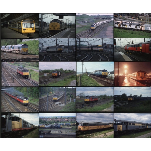 279 - Modern traction assortment. Approx. 212, 35mm colour slides housed in 2 Hanimex 120 storage carousel... 