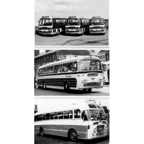 282 - Approx. 200 postcard size black & white and a few colour prints.
A good selection of UK Bus types an... 