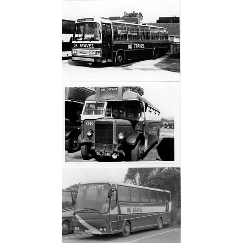 283 - Approx. 200 postcard size black & white and a few colour prints.
A good selection of UK Bus types an... 