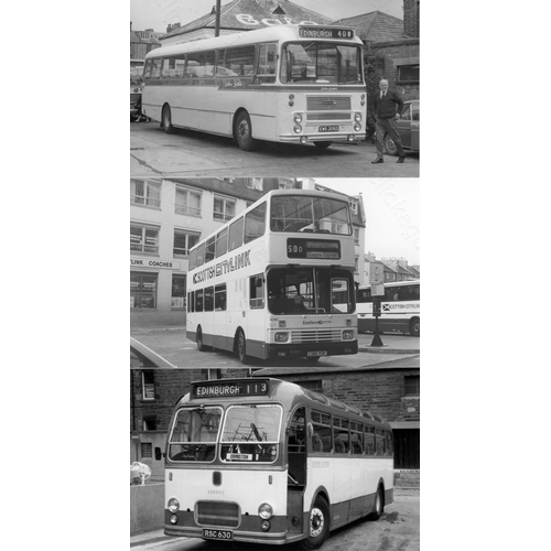 284 - Approx. 200 postcard size black & white and a few colour prints.
A good selection of UK Bus types an... 